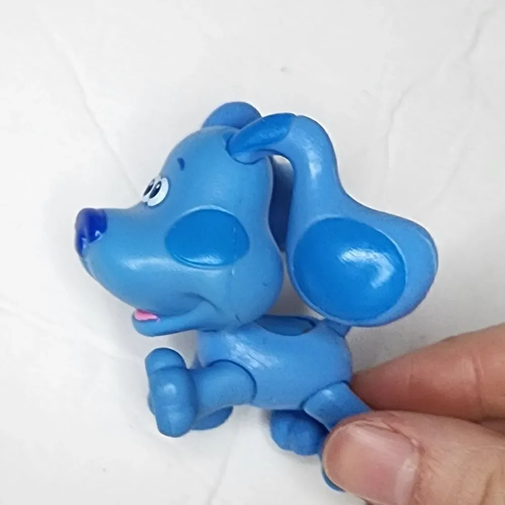 Nickelodeon Blue's Clues Cake Topper Blue Dog Figure 2“ Viacom Just Play 2019